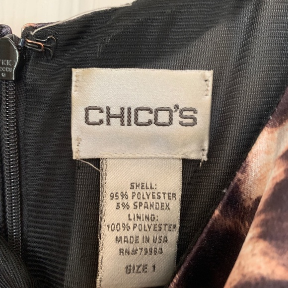 CHICO’s Animal Print Dress - Picture 6 of 6